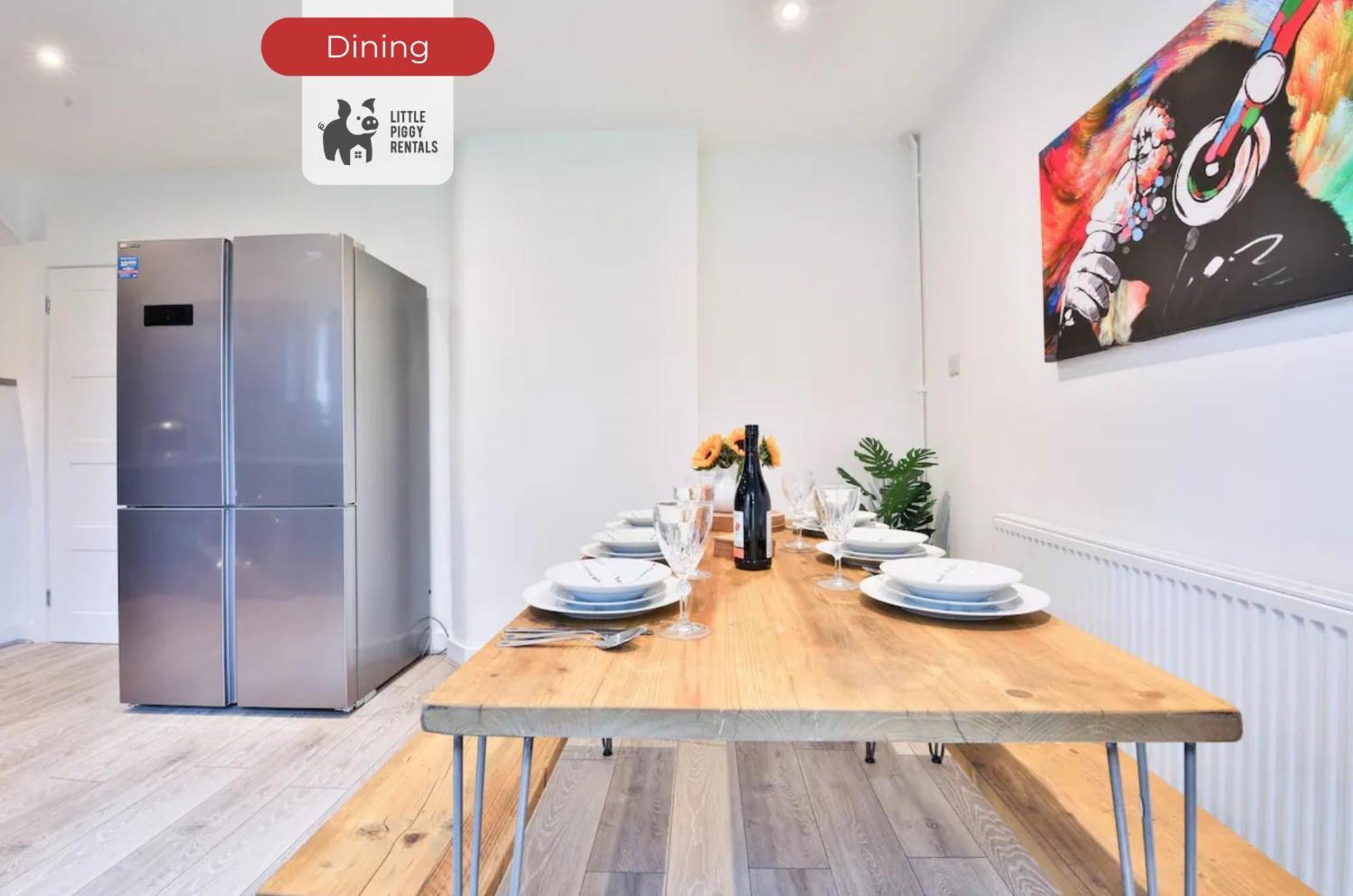 Casa vacanze 3 Bedroom By Littlepiggyrentals Short Lets & Serviced With Wifi & Free Parking Bristol